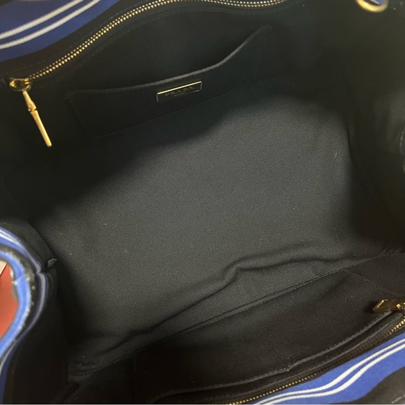 *FINAL SALE* Prada Canapa Canvas Tote Bag - Picture 6 of 10